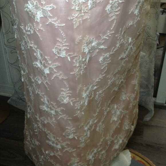 VINTAGE One off Sample Prom/Bridesmaid Dress; "12", Halter-style, Boho, Trending - Picture 3 of 6